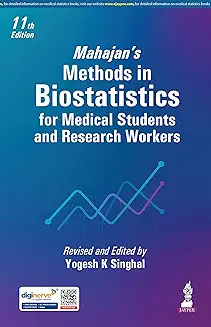 Recommended Book 3 for Biostatistics