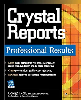 Recommended Book 2 for Crystal Report