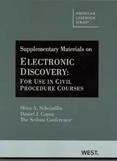Recommended Book 1 for Ediscovery